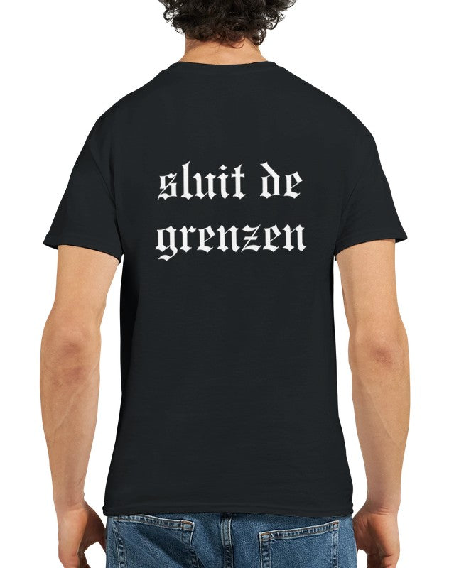 Sluit de grenzen T-shirt